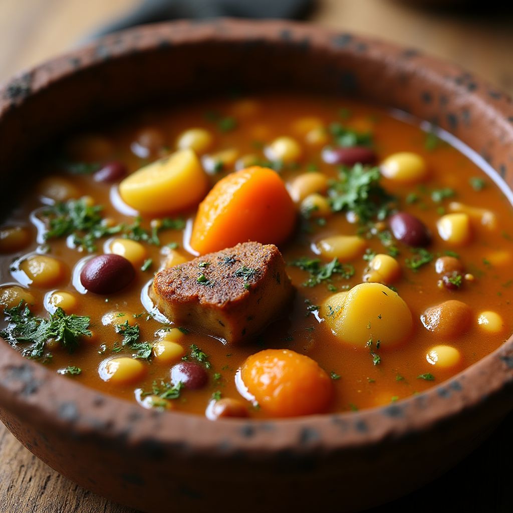 Locro argentino tradicional
